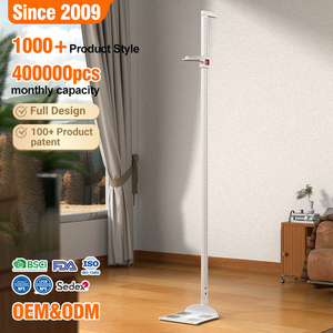 Bilancia Intelligente ad Alta Precisione con Analisi del Grasso Corporeo, Vetro Temperato, per Composizione Corporea, Altezza e Peso - Product Image 1