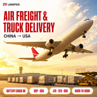 Agent d'expédition aérienne Amazon FBA de Chine vers les États-Unis, livraison porte-à-porte par camionnage, dédouanement DDP
