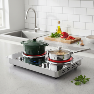 Produit phare Corée Plaque de cuisson électrique portable multi-fonctions à induction infrarouge en céramique plastique GFYD-SD15 avec pavé tactile pour usage domestique - Product Image 3