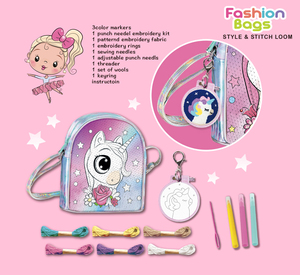 Giocattolo Educativo in Tessuto Non Tessuto PP <span class=keywords><strong>con</strong></span> Design Unicorno da Colorare per Bambini e Adolescenti - Unisex - Product Image 2
