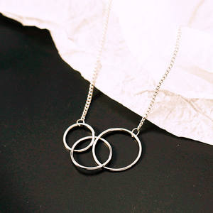 Collane Madre e Figlia, Catena dell'Amore Eterno, Collana Choker per Coppia, Mamma e Bambino, Regalo di Compleanno, Gioielli per Migliori Amiche - Product Image 6