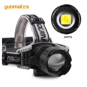 Linterna Frontal LED XHP99 de 9 Núcleos con Zoom, Recargable por USB, Luz Blanca, para Uso en Exteriores - Product Image 4