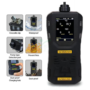 CO CO2 VOC Handheld Automobile Emission Gas Analyzer With Optional Heat-resistance Flue Probe <b>Pump</b> Detector Alarm KDZD400 Portab - Product Image 3