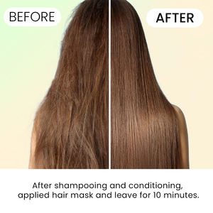 OEM ODM logotipo personalizado biotina dejar en el cabello Reparación de aguacate mascarilla para el cabello - Product Image 5