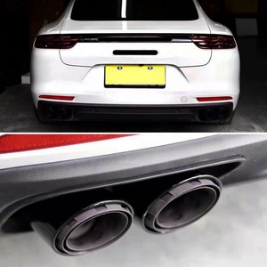 2017-2023 Embouts d'échappement sport modifiés à quatre sorties, option de mise à niveau des tuyaux d'échappement pour Panamera 4S - Product Image 1