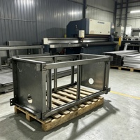 Estructura de Rack de Acero Laminado en Frío SPCC Personalizada, Soldada, con Precisión de ±0.1mm para Gabinetes de Servidores de Centro de Datos de 19 Pulgadas