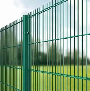 Clôture à <span class=keywords><strong>double</strong></span> <span class=keywords><strong>fil</strong></span> 868 avec cadre <span class=keywords><strong>rigide</strong></span> à <span class=keywords><strong>double</strong></span> tranchant en acier au carbone et poteaux pour la ferme - Product Image 6