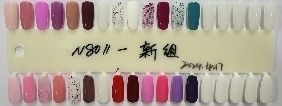 Autocollant pour nail art, rond, auto-adhésif, design mignon de dessin animé, non toxique, emballage en carton pour la décoration des ongles - Product Image 3