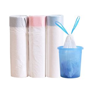 Bolsas de Basura Degradables de Plástico con Cordón, sin Perfume, para Interiores, para Dormitorio y Cocina, Tamaño 45x50cm - Product Image 1