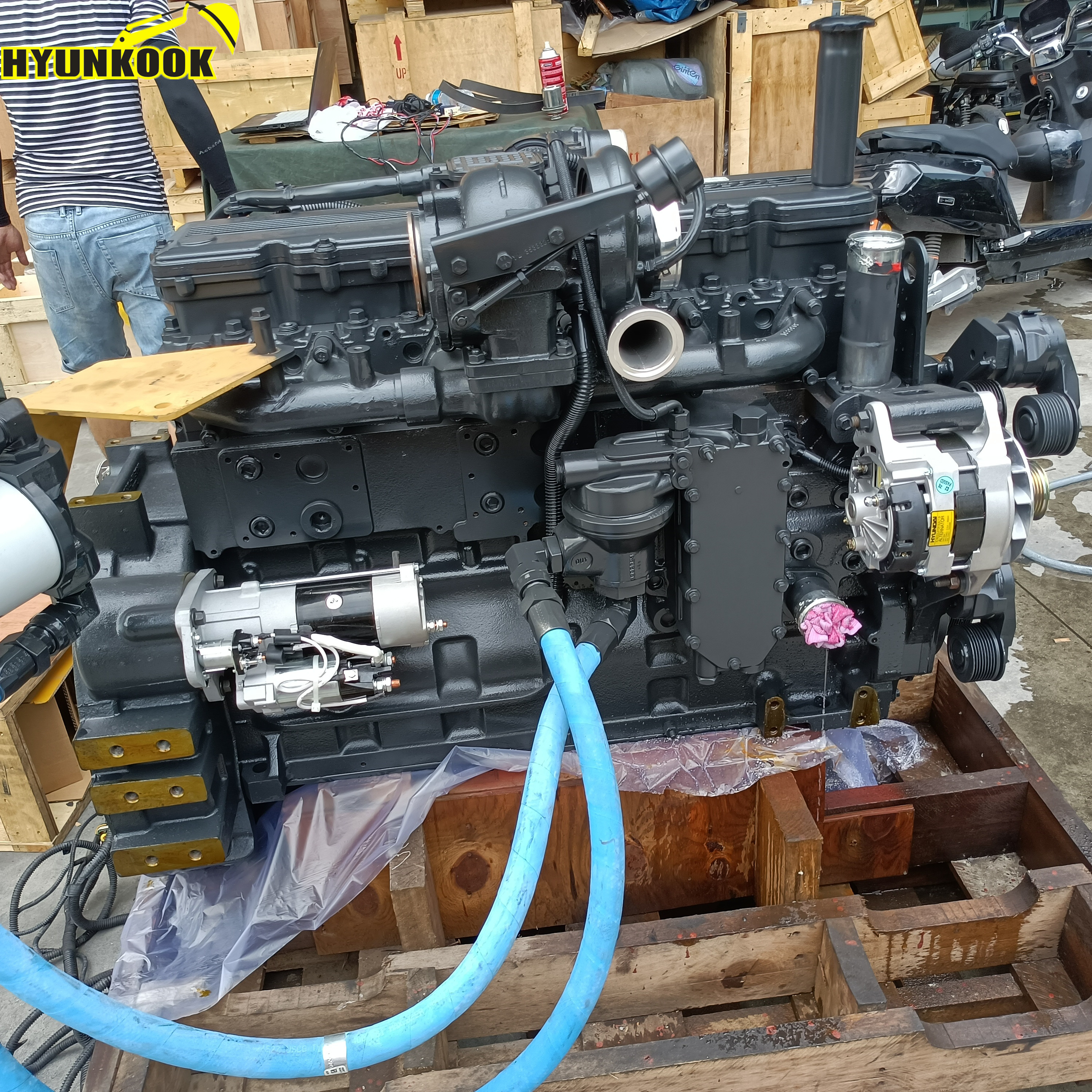 ようちん 4TNV88 Complete Cylinder Block Assy For Yanmar Diesel Engine