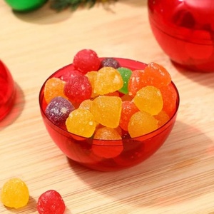 Caja de Plástico para Dulces con Diseño de Manzana Navideña, Entrega Inmediata, para Regalos, Fiestas y Eventos - Product Image 4