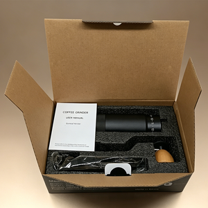 Moulin à café manuel réglable numériquement avec corps en alliage d'aluminium |   <span class=keywords><strong>Broyeur</strong></span> portable en acier inoxydable CNC de 30 g - Product Image 6