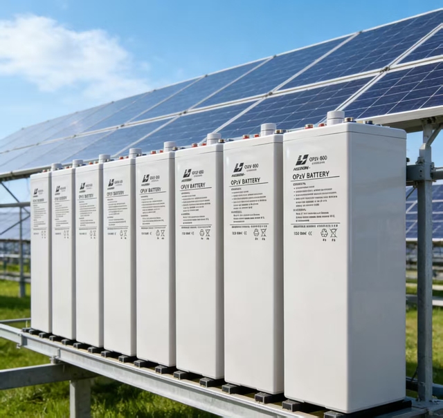 Maintenance Free OPzV 2V 800Ah Tall Tubular Battery Solar Energy Storage System 100-3000ah for Solar Telecom Backup Industrial