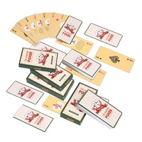 Kartu Poker Kejutan Premium Kustom untuk Kotak Buku Magnetik Mewah, Kertas Berkualitas Tinggi, Permainan Pengambilan Keputusan, OEM ODM