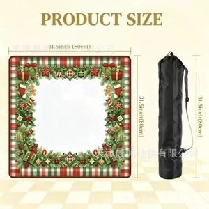 Tapis de Mahjong pliable, imperméable et antidérapant, vente en gros, logo personnalisé imprimé, tapis de jeu en néoprène en stock - Product Image 4