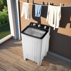 스피드 퀸 <span class=keywords><strong>15kg</strong></span> 유리 커버가 있는 싱글 욕조 탑 로드 와셔 대용량 세탁 세탁기 - Product Image 3