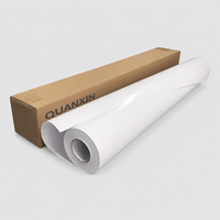 Film autocollant transparent en PVC brillant/mat pour affiches et signalétique graphique