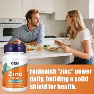Capsule di Zinco 50mg di Alta Qualità, Integratore Vitaminico per Adulti - Migliora l'Immunità - Product Image 3