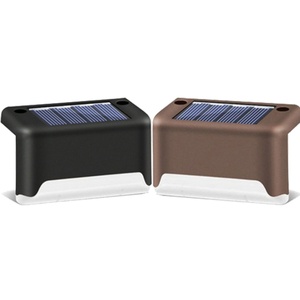 Luces Solares para Exteriores, Lámparas Solares Impermeables para Escaleras, Luces Nocturnas para Jardín, Lámpara LED para Camino de Jardín - Product Image 1