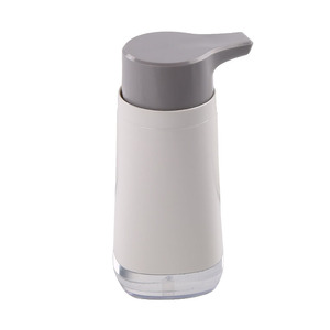 4 In 1 New design stand portable plastic liquid manual soap dispenser hand sanitizers bottle for kitchen