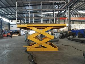 HONTYLIFT 2025 Harga Terbaik 3T gunting hidrolik stasioner portabel kecil meja angkat dengan 2000x1500mm untuk angkat kargo - Product Image 3