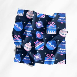 Pañuelo de seda para mujer, pañuelo de seda con impresión personalizada, venta al por mayor de pedidos pequeños, impresión digital, cinta para el pelo, pañuelos para asas de bolsos - Product Image 3