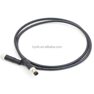Kabel Terminal 4 Pin M8 tanpa pelindung kabel sebuah Coding kabel ujung ganda IP67 kabel ekstensi Cordset untuk Encoder - Product Image 1