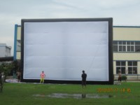 Écran de projection gonflable sur mesure fabriqué en Chine, écran de cinéma gonflable portable, gonflables publicitaires