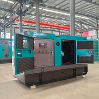 Générateur diesel 65 kVA 50 kW à démarrage automatique 50 Hz triphasé/monophasé sur remorque/silencieux répondant à divers besoins en puissance