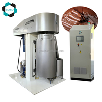 GUSU 1500L Nouvelle machine à broyer les boules de chocolat automatique, broyage fin pour pâte de chocolat et beurre de cacahuètes