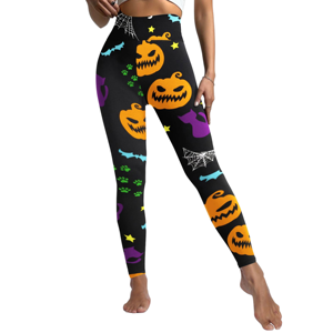 Pantalones de Yoga Personalizables para Mujer, Cintura Media, Cruzados, Sin Costuras, Spandex/Poliéster, Cintura Elástica, para Gimnasio y Entrenamientos, MOQ Bajo, Personalizados - Product Image 1