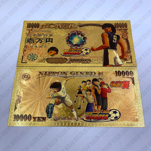 Banconota da Collezione Captain <span class=keywords><strong>Tsubasa</strong></span> in Oro 24k, Ispirata all'Anime Giapponese, da 10000 Yen - Product Image 6