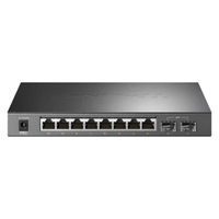 Commutateur Cloud d'entreprise TL-SG2210, Full Gigabit, 10 ports avec isolation VLAN, 8 ports RJ-45 + 2 ports SFP, gestion web, Chine