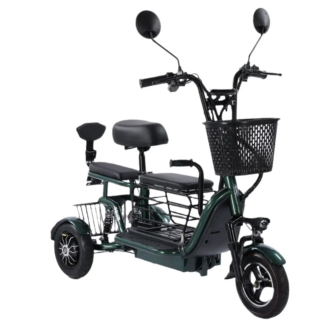 Offres Spéciales 3 roues vélo électrique moteur électrique tricycle pour adulte 50 km/h adulte tricycle électrique scooter de mobilité pour personnes âgées