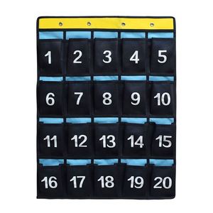 Tablero de Bolsillos para Teléfonos Celulares con Número, Color Gris, para Aula, con Descuento Promocional - Product Image 5