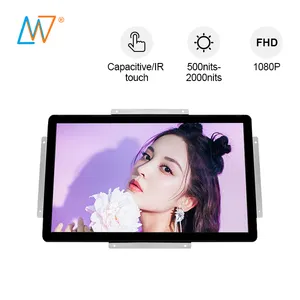 22 Monitor High Brightness 1000ints Open Frame 21 21.5 22 Inch Tft Lcd Touch Screen Monitor 22inch