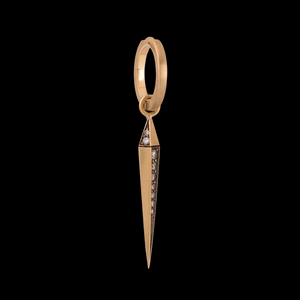 Custom Fine Jewelry 18K Yellow Gold <b>Diamond</b> Drop <b>Earrings</b> Long Hoop <b>Dangle</b> Ear Jewelry Geometric Style Gift For Woman Or Men - Product Image 1