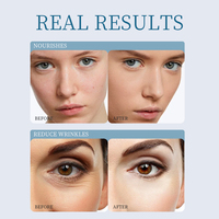 Sérum de soin de la peau naturel au collagène, aux peptides, à l'acide hyaluronique et au cactus, hydratant et anti-âge, pour le visage, en coffret beauté, marque privée