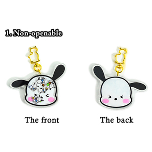 Nhà Máy Cung Cấp Phim Hoạt Hình Dễ Thương Acrylic Shaker Kawaii Keychain Tùy Chỉnh Charms Nhựa Vòng Chìa Khóa Chuỗi Bán Buôn - Product Image 4