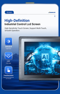 Panel <span class=keywords><strong>PC</strong></span> Industrial Capacitivo Personalizado de 7-24 Pulgadas, Full HD 4K, <span class=keywords><strong>Carcasa</strong></span> de Aleación de Aluminio para Software de Pago NFC, Venta de Productos - Product Image 5