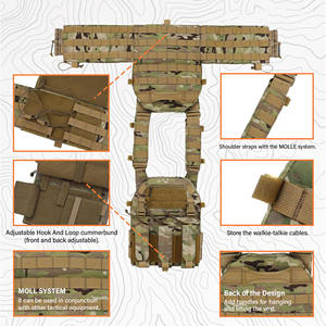 تلاعب الصدر التكتيكي المقاوم للماء نظام وحدات قتالية للصيد في الهواء الطلق - Product Image 6
