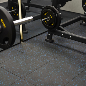 Tấm thảm tập thể dục cao cấp, chất liệu cao su chống trơn, kiểu khóa, dễ bảo trì, chống trượt - Product Image 2