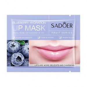 Mascarilla labial de colágeno <span class=keywords><strong>para</strong></span> blanquear nutritivamente Mascarilla labial de fruta exfoliante hidratante que desvanece las arrugas y mejora el color de los <span class=keywords><strong>labios</strong></span> - Product Image 2