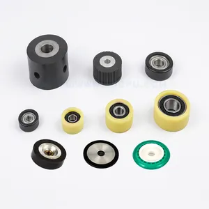 Best Seller Heavy Duty Molded Silicone Rubber Pu Polyurethane Wheel With Bearings