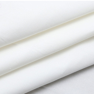 Bán buôn 40 đếm Heavyweight Đồng bằng vải cotton tẩy trắng Twill dệt vải cho bé trai áo sơ mi bộ đồ giường quần áo-cao sợi ngang - Product Image 4