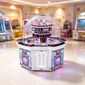 Máquina de Juegos Arcade Comercial Gashapon Party 2 para 4 Jugadores, Máquina de Juegos Arcade Operada con Monedas, Centro de Entretenimiento Integral - Product Image 3