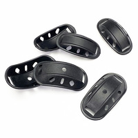 Protège-menton en plastique pour casque de moto et vélo électrique, accessoires de sangle de casque