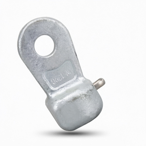 Conector de Gancho en W Galvanizado por Inmersión en Caliente, para Aislador de Suspensión de Líneas de Carga Ligera de 10kV - Product Image 1