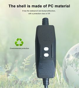 <span class=keywords><strong>15A</strong></span> 125V IP54 서지 보호 자동 리셋 GFCI 어댑터 5-15P 휴대용 전기 플러그 - Product Image 4