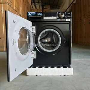 Silver Household Plastic Automatic Front Load 10kgs Class A+++ Automatic Washing Machine Front-load - Product Image 4